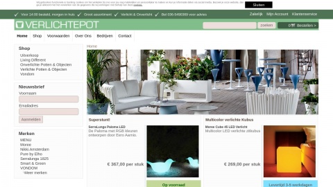 Reviews over Verlichtebloempotten