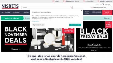 Reviews over Nisbets.nl