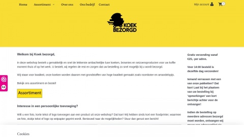 Reviews over Koek bezorgd