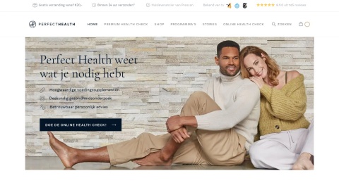 Reviews over Perfecthealth.nl