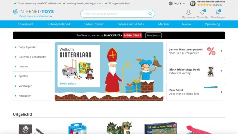 Reviews over Internet-toys