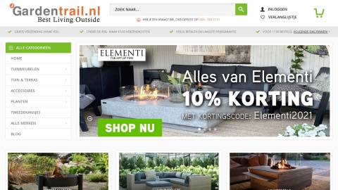 Reviews over Gardentrail.nl