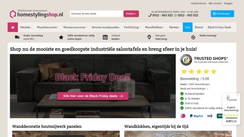 Reviews over Homestylingshop.nl