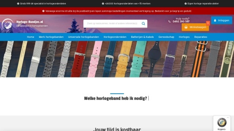 Reviews over Horloge-bandjes.nl