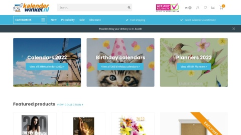 Reviews over Kalenderwinkel.nl