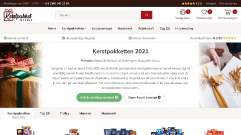 Reviews over Kerstpakketonline.nl