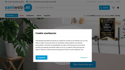Reviews over Saniweb.nl