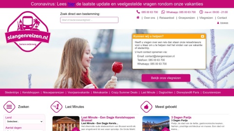 Reviews over Slangen Reizen