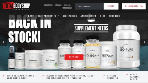 Reviews over Totalbodyshop