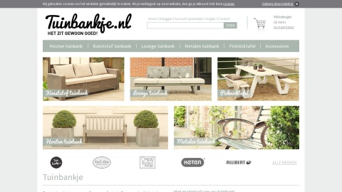 Reviews over Tuinbankje.nl