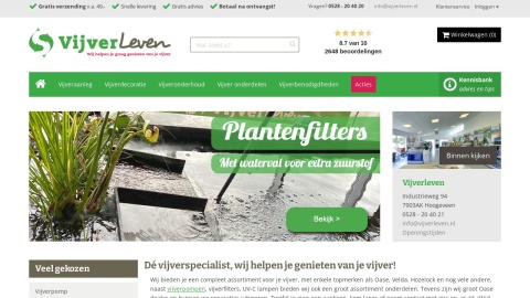 Reviews over Vijverleven