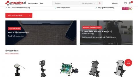 Reviews over Emounting.nl