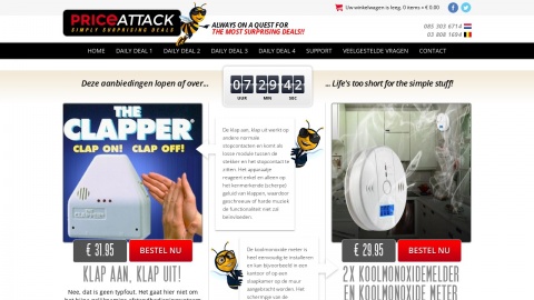 Reviews over Priceattack.nl