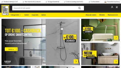 Reviews over Badkamerwinkel.nl