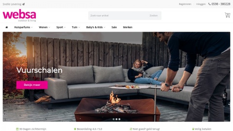 Reviews over Websa.nl