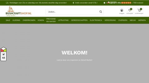 Reviews over Bushcraftshop.nl