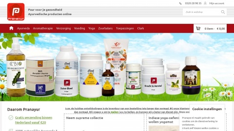 Reviews over Pranayur.nl