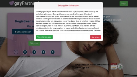 Reviews over GayPartner.be