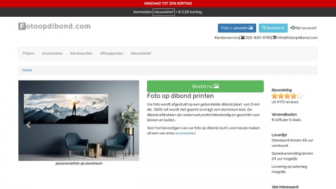 Reviews over Foto op dibond