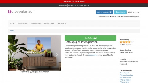 Reviews over Foto op glas