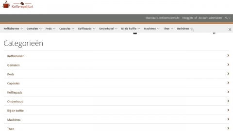 Reviews over Koffievergelijk.nl