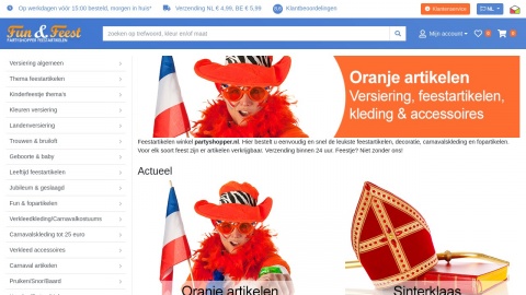 Reviews over Partyshopper.nl