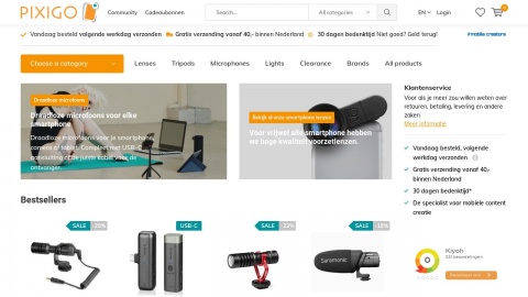 Reviews over Pixigo.nl