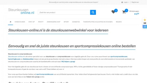 Reviews over Steunkousen-online.nl